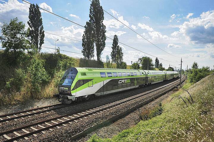 [Translate to English:] CAT City Airport Train 