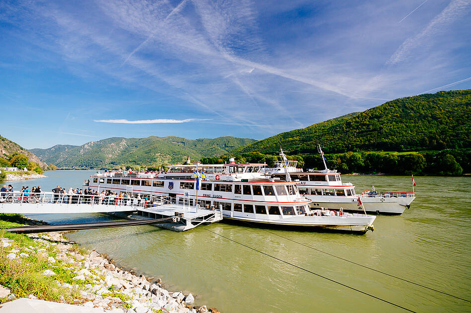 Tagesausflug in die Wachau, Boot