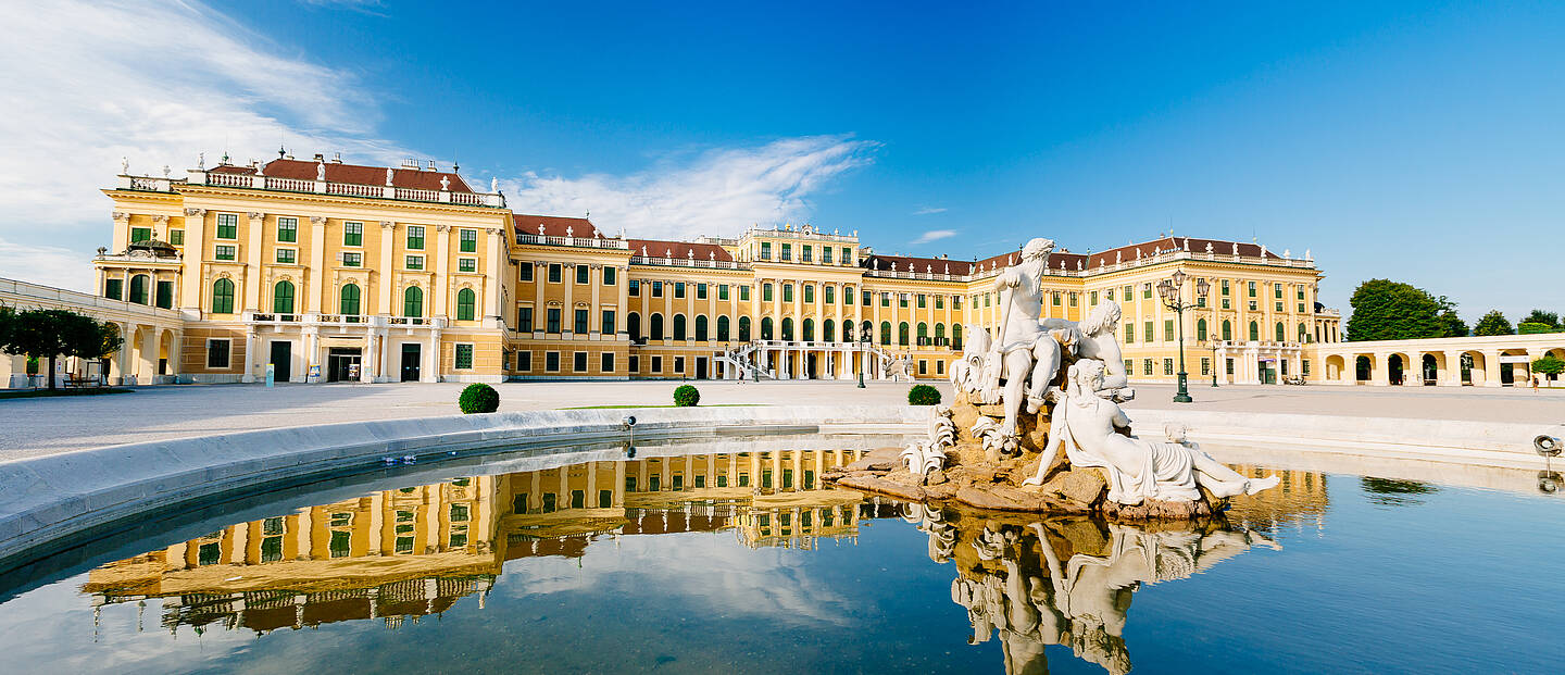 [Translate to English:] Schloss Schönbrun Vienna Sightseeing